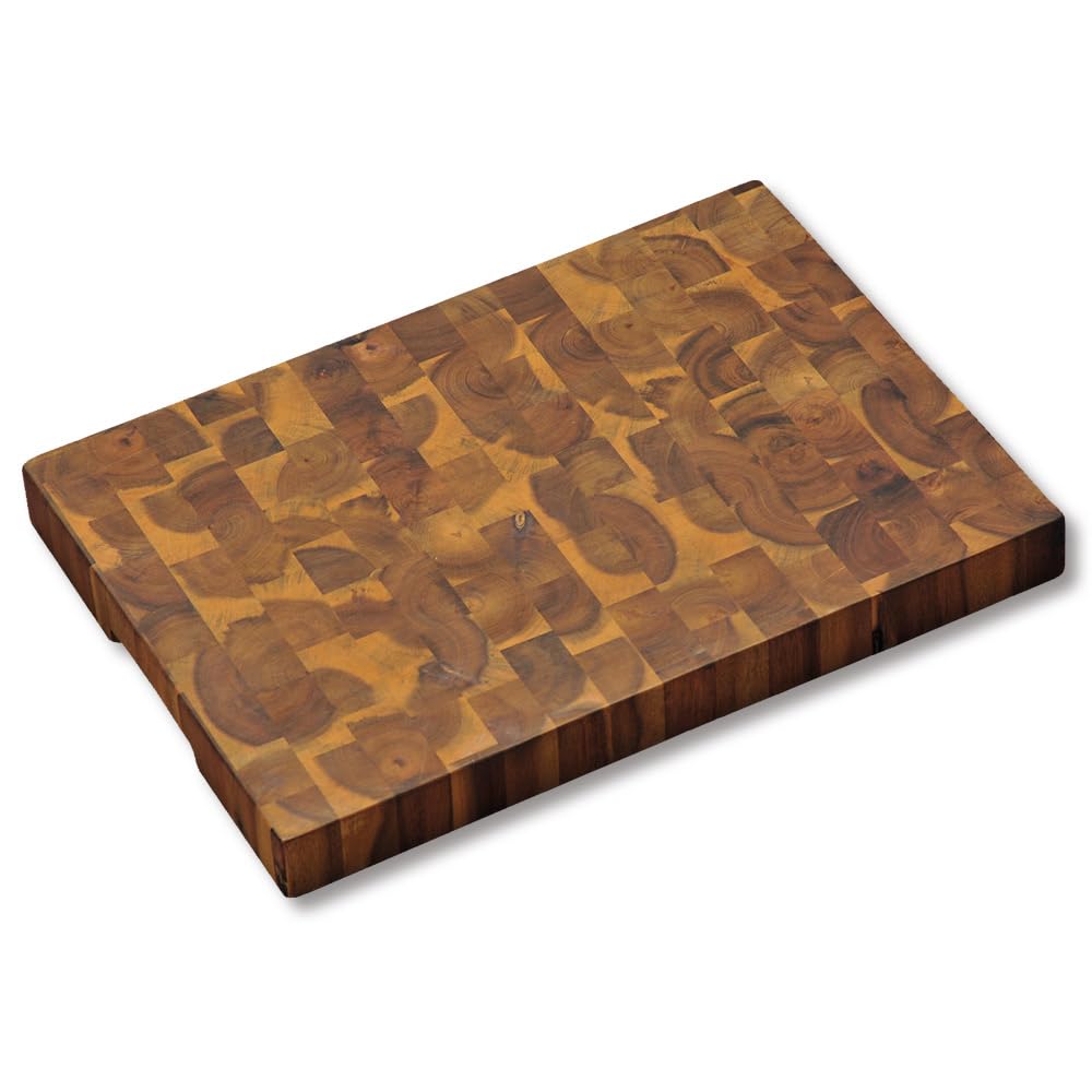 Kesper Mosaic Acacian Wood Carving Board, Brown