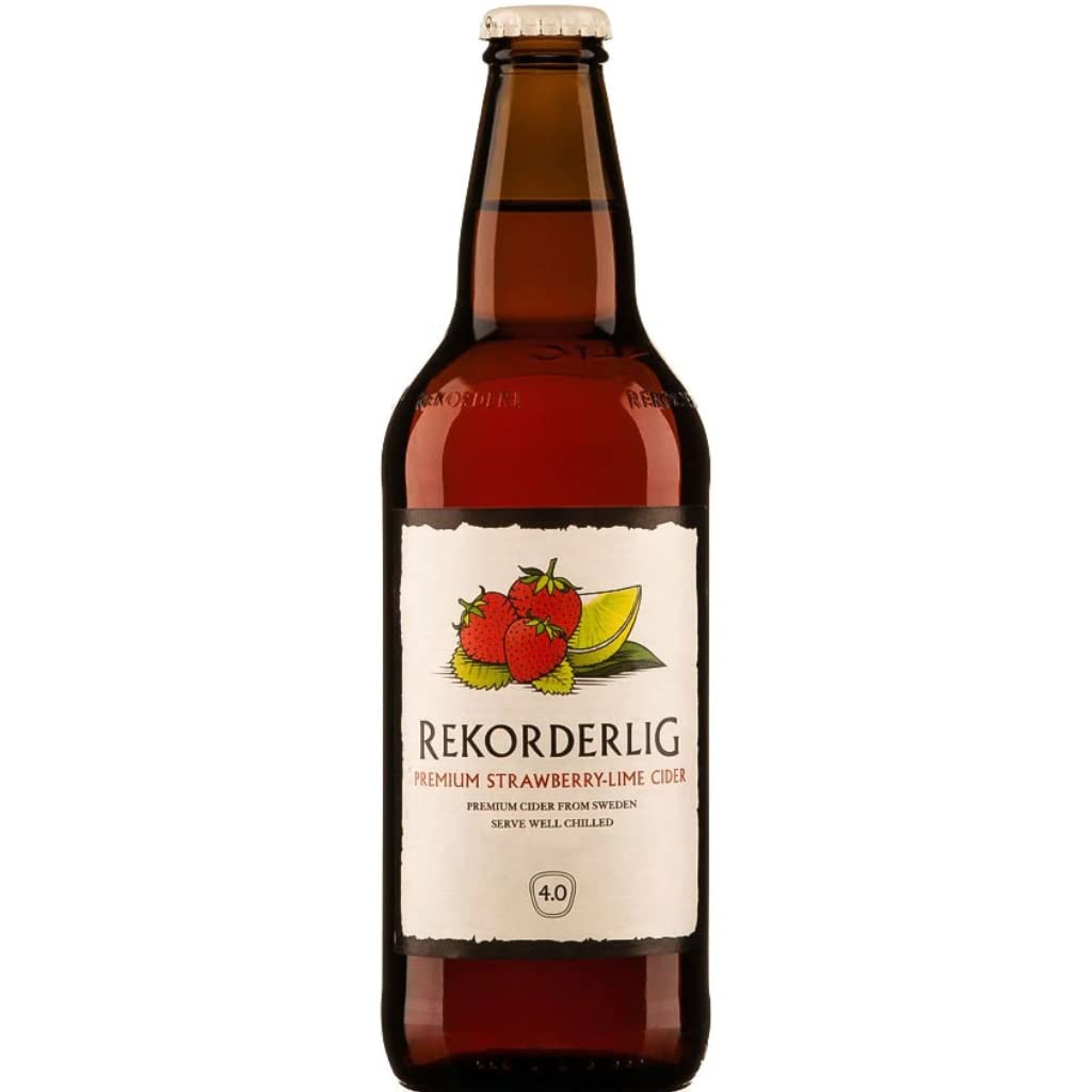 Sidra Sueca Rekorderlig Fresa y Lima 50Cl x 6 uds