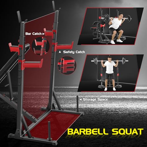 Weight Bench Set with Leg Developer