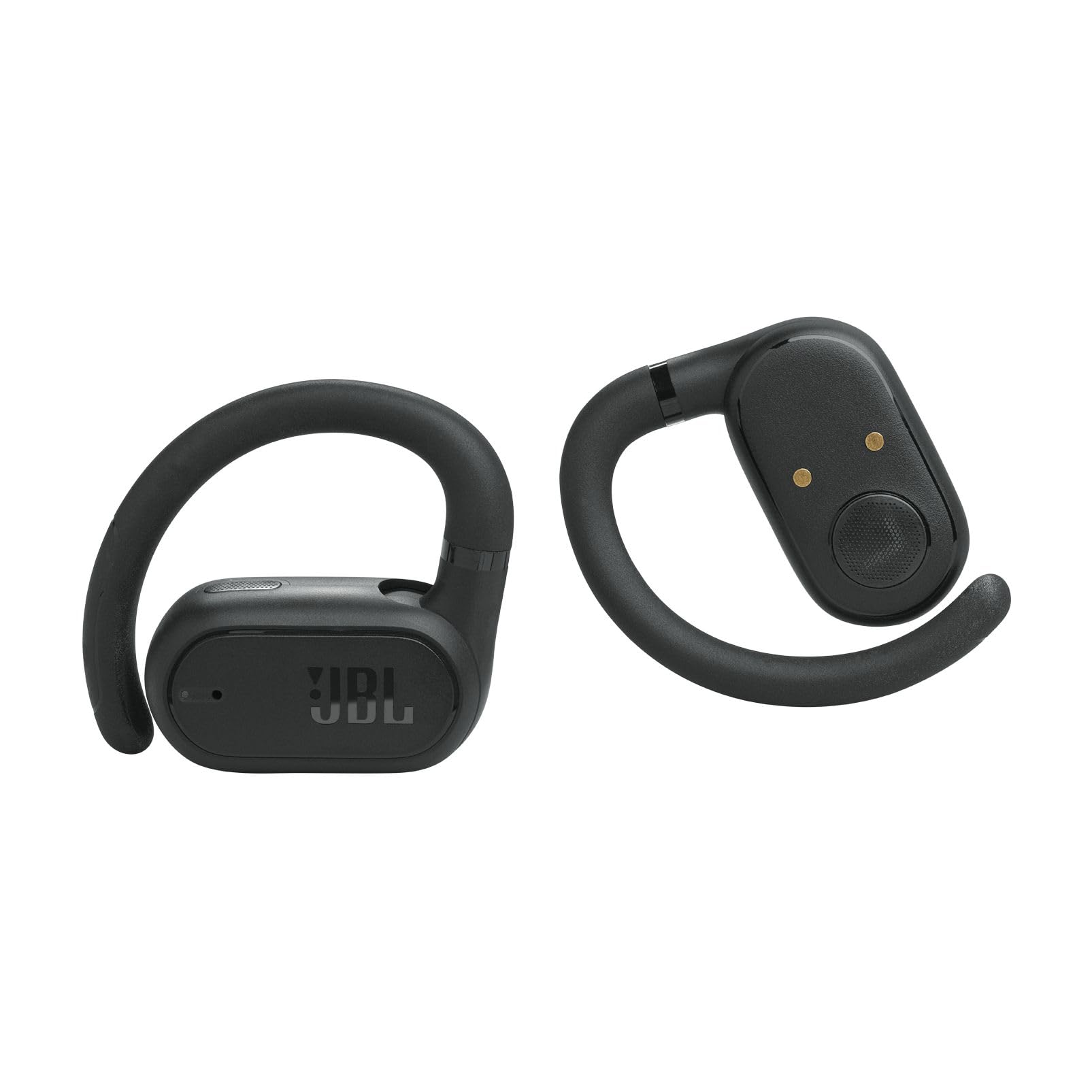 JBL Soundgear Sense Auricolari In-Ear True Wireless Bluetooth con Design Open Ear, Impermeabili a Schizzi e Polvere IP54, Bassi Puri, Dual Connect, 4 Microfoni, fino a 24 h di Autonomia, Nero