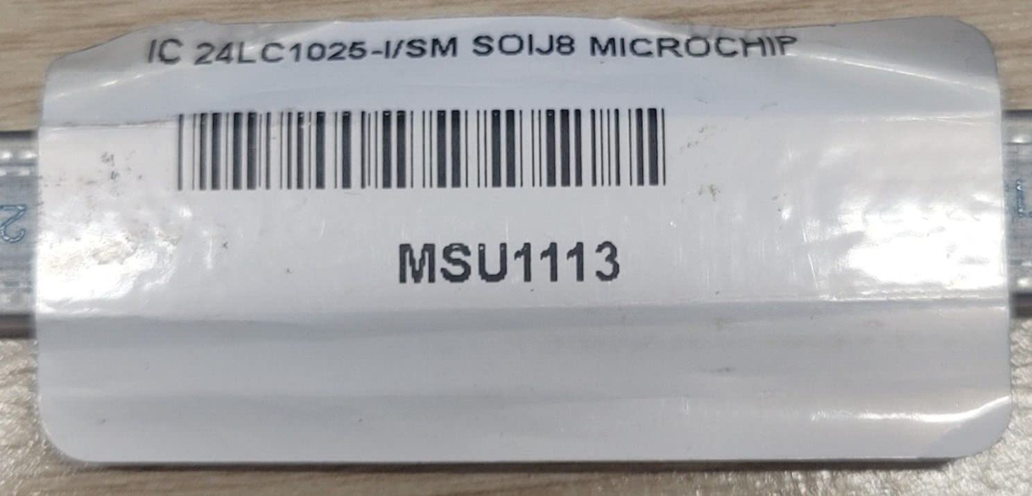 (1 PC) 24LC1025-I/SM IC IC EEPROM 1MBIT I2C 400KHZ 8SOIJ