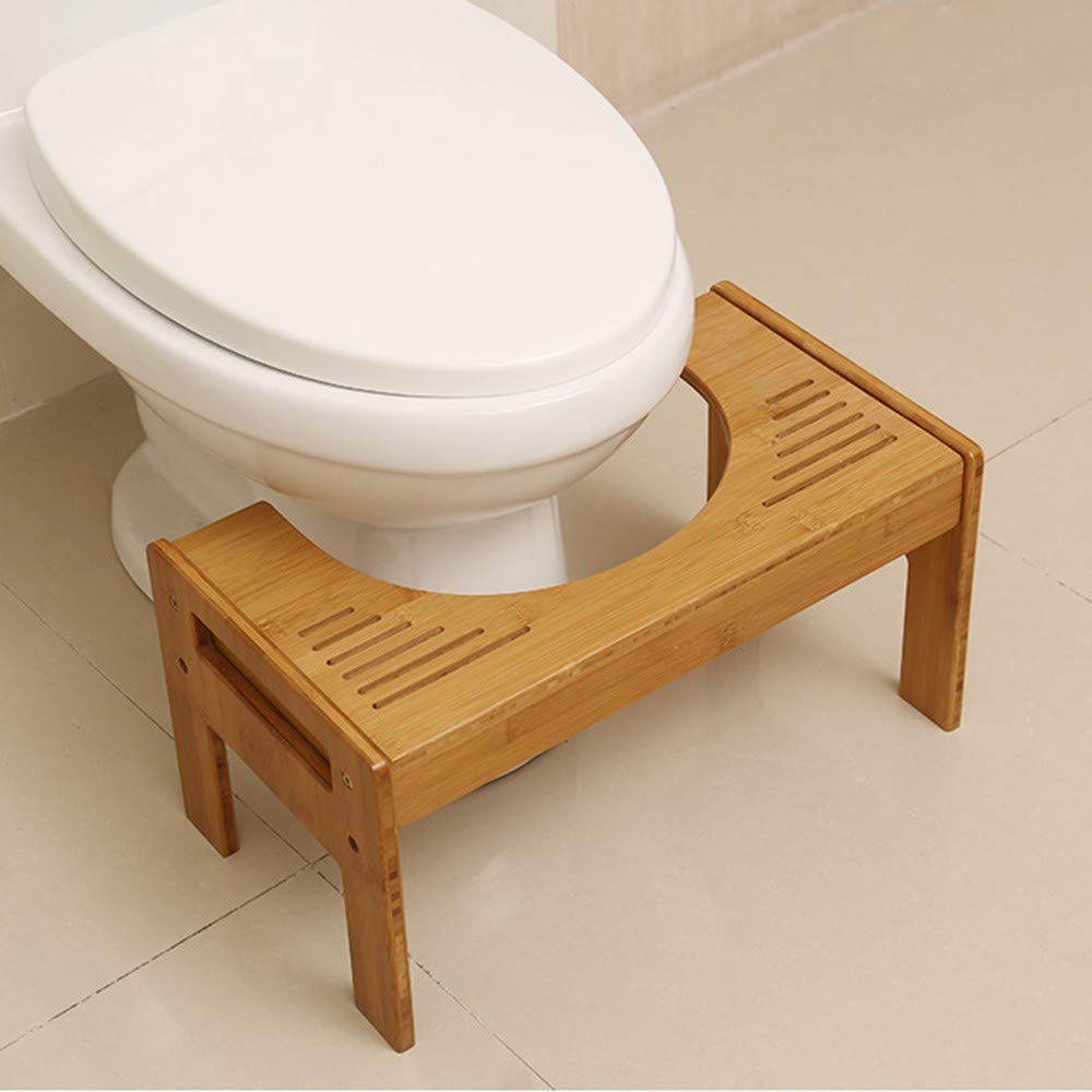 Tabouret De Toilette Ergonomique En Bois - Pour Une Position Plus Saine - Antidérapant Santé Digestive Confort Tabouret De Toilette Ergonomique En Bois - Pour Une Position Plus Saine - Antidérapant Santé Digestive Confort