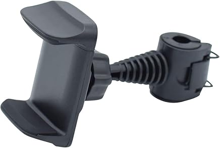 Huhuswwbin Soporte de tel?fono para Coche, Universal, Soporte para reposacabezas de Coche, Soporte para iPhone X, Color Negro