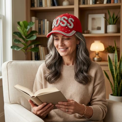 Gorra baseball Popfizzy Bling para mujer miniatura 3