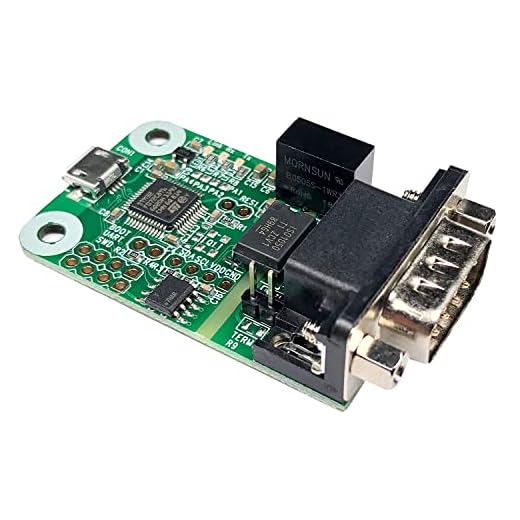 USB zu CAN Konverter Modul for Raspberry Pi4/Pi3B+/Pi3/Pi Zero(W)/Jetson Nano/Tinker Board and any Single Board Computer Support Windows Linux and Mac OS
