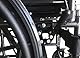 Mobiclinic®, Rollstuhl faltbar, S220, Schnellspanner-rollen auf knopfdruck, Europäische marke, Sitzbreite 40 cm, Klappbare fußstütze und armlehnen, Bremshebel, Für behinderte, Stabil