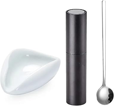 Coffee Bean Spray Bottle Atomizing Spray Bottle And Beans Dosing Cup Trays Set Portable Humidifier Powder Barista AccessoriesC Set