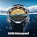 Imagen de BERNY Reloj Automático para Hombres 200M Impermeable Buceo Mecánico Super Luminoso