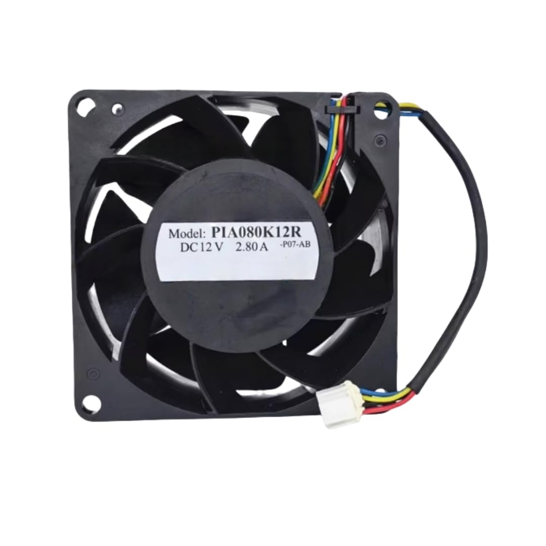 CZVJUKBYP PIA080K12R DC12V 2.80A 8038 Cooling Fan 80x80x38MM