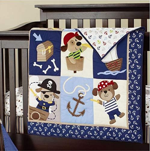 pirate crib bedding
