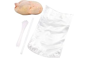 Turkey Shrink Bags Extra Large 10"x16" Poultry Heat Shrink Bags for Freezer...