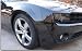Side Marker Overlay Decals | Front and Rear - 2010-2015 Camaro - (Color: Flat Black)