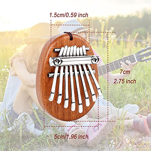 Kalimba Mini Kalimba à 8 Touches Piano à Pouce pour Enfant Mini Piano de Poche Portable Marimba Musical Piano à Pouce… - Les Beatles, Paul McCartney, John Lennon, RIngo Starr, George Harrison Kalimba Mini Kalimba à 8 Touches Piano à Pouce pour Enfant Mini Piano de Poche Portable Marimba Musical Piano à Pouce… – Image 7