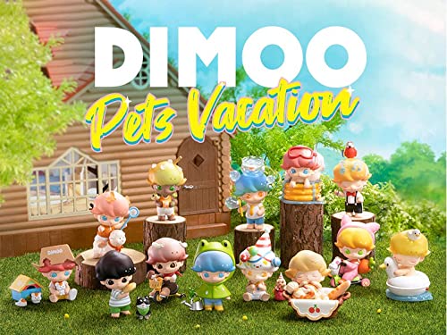 POP MART DIMOO Pet Vacation Series PVC & ABS Trading Figures Box