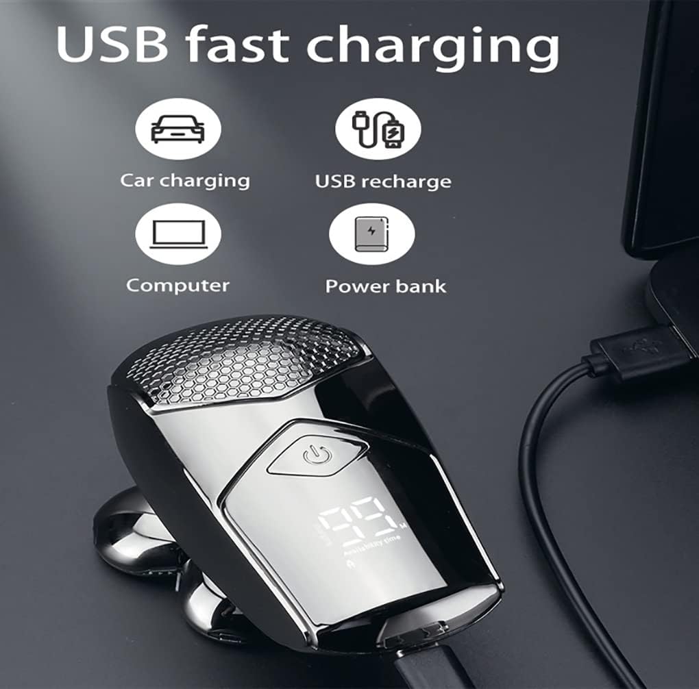 Head Shavers for Bald Men, 5 IN 1 Rechargeable Powerful Beard Hair Electric Shaver For Men Body Trimmer Facial Grooming Kit Electric Razor Balde Shaving Machine (Color : 5 in 1)