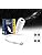 2-in-1 USB Galaxy Projector Dimmbar & 360° Rotation Nachtlicht - View 3