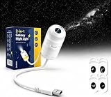 VanSmaGo 2-in-1 USB Galaxy Projector Dimmbar & 360° Rotation Nachtlicht