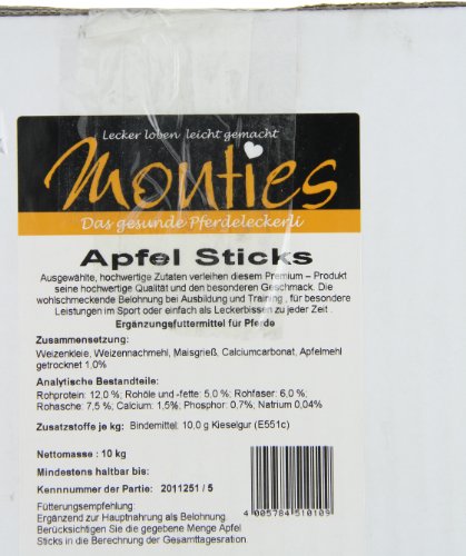 Monties Apfel Sticks 10kg - Image 3