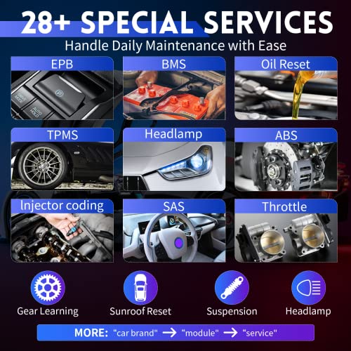 Autel Maxicom Mk808Z Diagnostic Scan Tool - Android 11 Based Bi-Directional Control, 2023 Upgraded Ver. Of Mk808/Mx808, All System Diagnosis, Fca Auto Auth, Oil Reset(Original) #TOP6