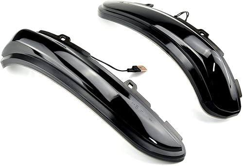 Miniatura 7 de 2 piezas de luz LED dinámica de señal de giro montaje espejo lateral secuencial lámpara intermitente compatible con PE-UGEOT 208 2012-20, 2008