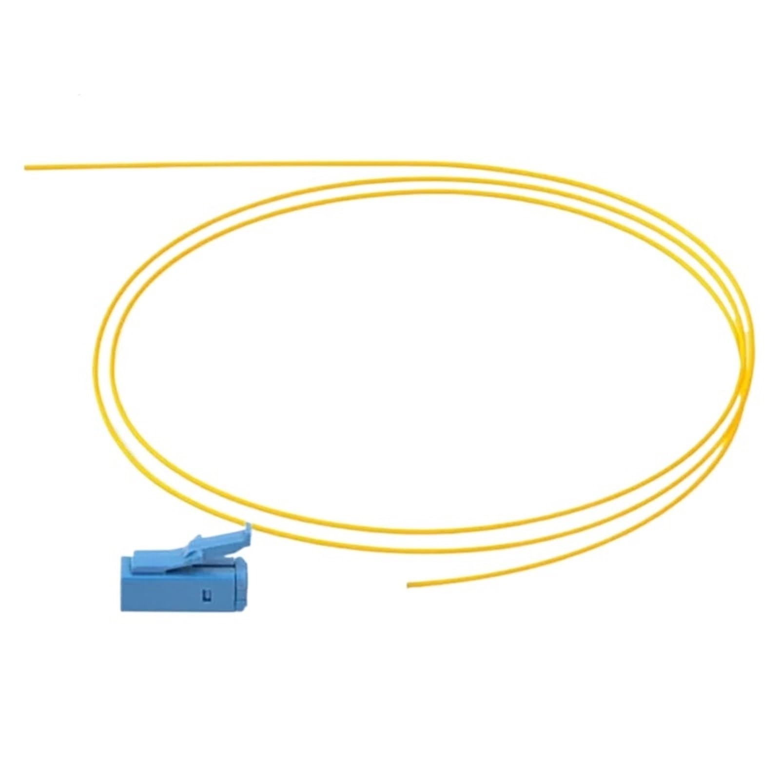 .50 piezas de conector LC Pigtail 1,5 m Monomodo G657A2 Multimodo OM2/OM3/OM4/OM5 0,9 mm LSZH Fibra Óptica Pigtail Adaptable (LC AG657A2)