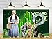 Green Castle Backdrop for Birthday Party Decorations Background for Party Cake Table Decorations Wizard of OZ Theme Banner 5x3ft