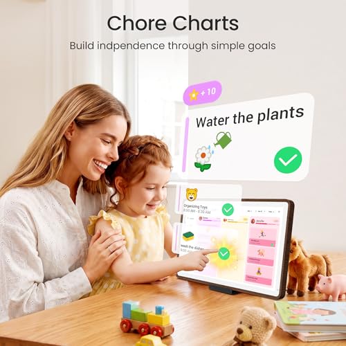 Image of Dragon Touch 15.6 inch Digital Calendar Chore Chart - Digital Picture Frame, Smart Family Planner, Hearth Display Desk Digital Calendar Best Gift for Women, Mom,Christmas, Wedding