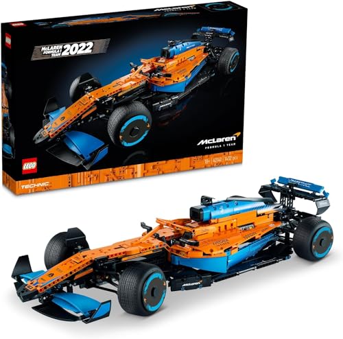 42141 Technic Monoposto McLaren Formula 1, Set Replica del Modello Auto Supercar F1 2022 & 42156 Technic PEUGEOT 9X8 24H Le Mans Hybrid Hypercar, Iconico Modellino di Auto da Corsa - Lego - Immagine 1