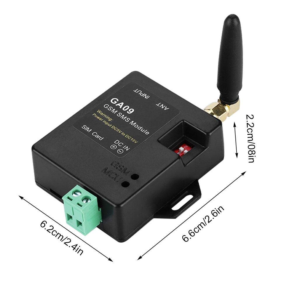 Alarma de SMS, Sistema de alarma de seguridad inalámbrica GSM Mini 8 Ch para el hogar, Diseño inteligente y Alarma de SMS inalámbrica Soporte para llamadas Texto personalizado de SMS