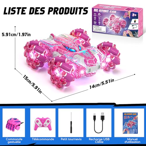 Spider Voiture Télécommandée, Jouets pour Enfant, Cadeau Anniversaire Noel – vue 7