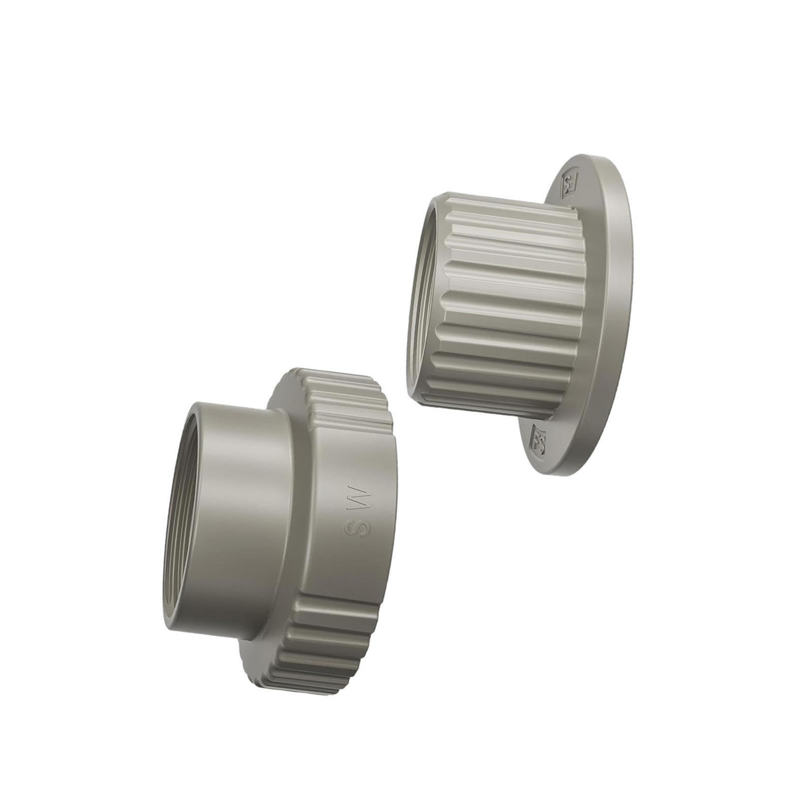 Kit adaptador de manguera de piscina ABS, conector rápido for fuente