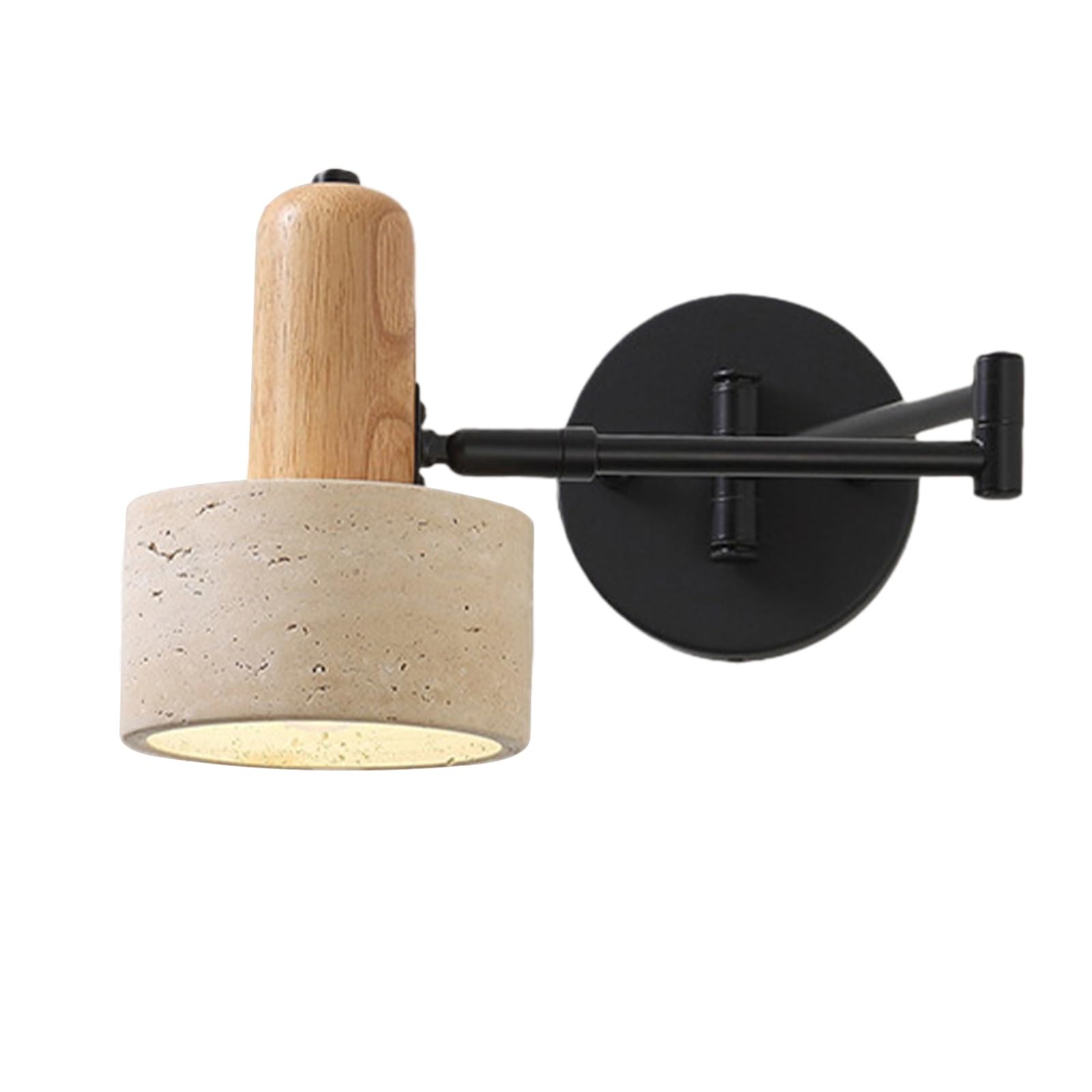 Lampada da Parete a LED con Interruttore, Applique da Comodino, faretto a Incasso, Applique Regolabili per Camera da Letto, Soggiorno, Hotel