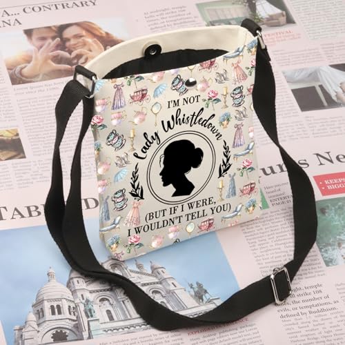 Sac à bandoulière émission télévisée Regency et littérature pour fan de livres - 6