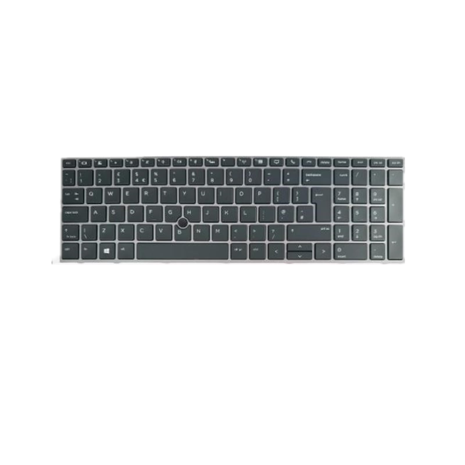 Teclado de Laptop para HP ZBook 15 G5 que soluciona fallos de escritura en layout UK 2