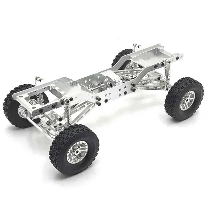 para MN78 LC79 1/12 RC Modelo Coche Trepador Camión para Buggy Truggy Metal Chasis Completo Marco Mejora Piezas Kit Piezas Mejora RC