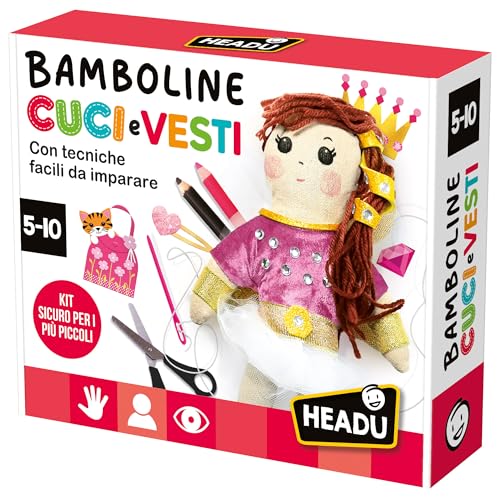 Jeu art & craft de couture facile Headu pour occuper intelligemment les enfants