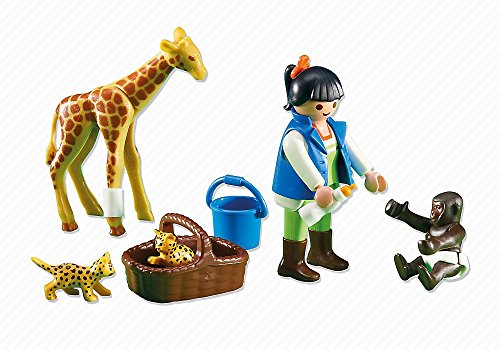 Preisvergleich Produktbild Playmobil 7970 Tierpflegerin mit Tieren [Spielzeug]