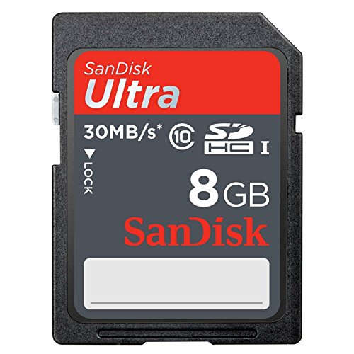 Image of SanDisk Ultra SDHC UHS-I 8GB Class 10 Memory Card