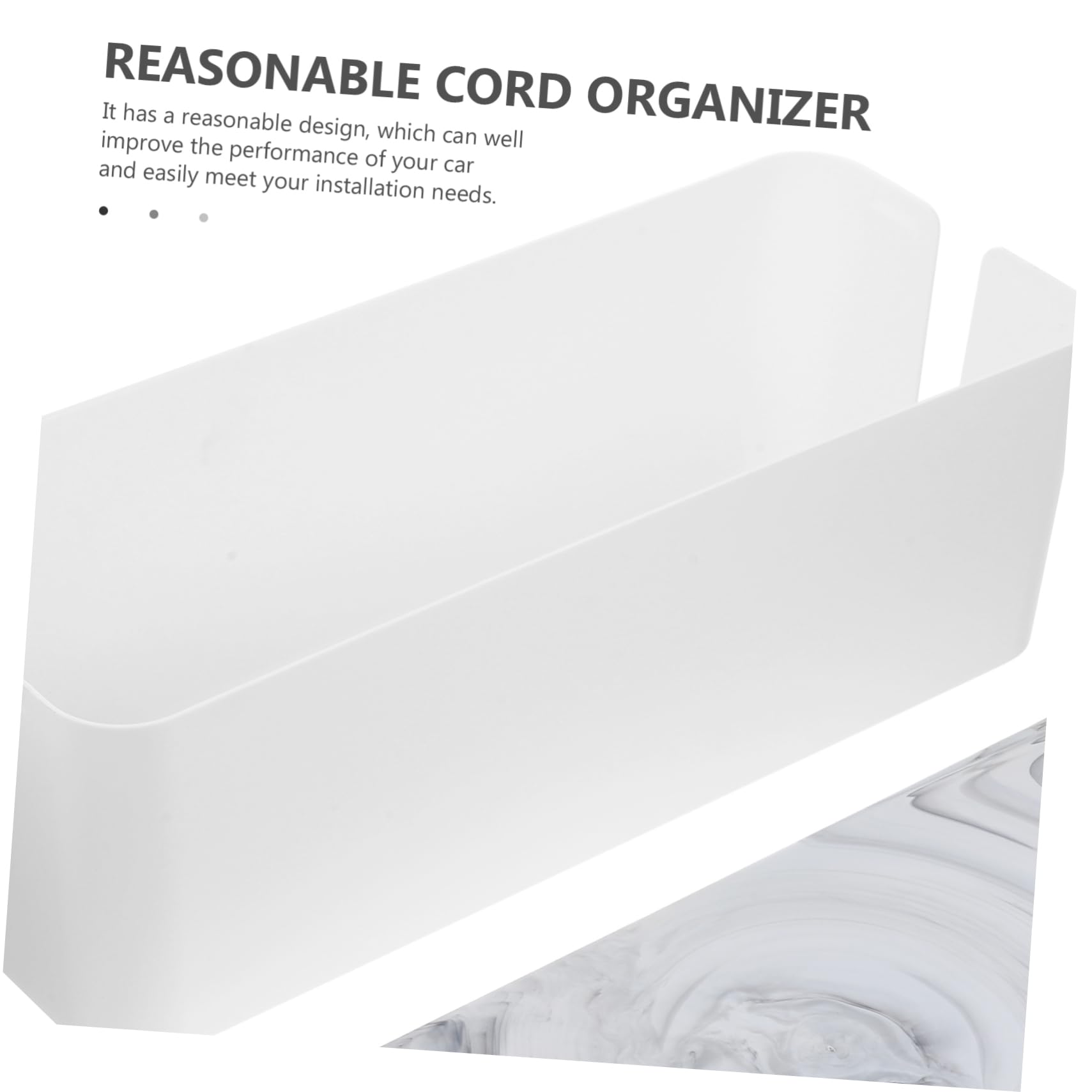 Happyyami Caja Guarda Cables Organizador De Cables Bambú Práctica y Fácil De Limpiar