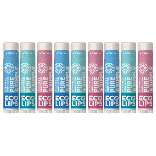 Eco Lips Pure & Simple Raspberry, Coconut and Vanilla Organic