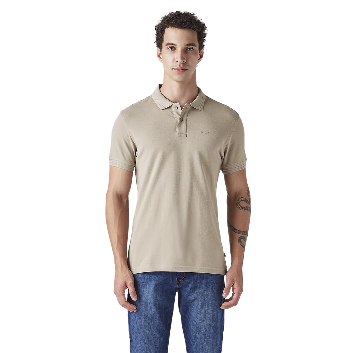 levi's Men's Solid Slim Fit Commuter Polo T-Shirt-picture-32