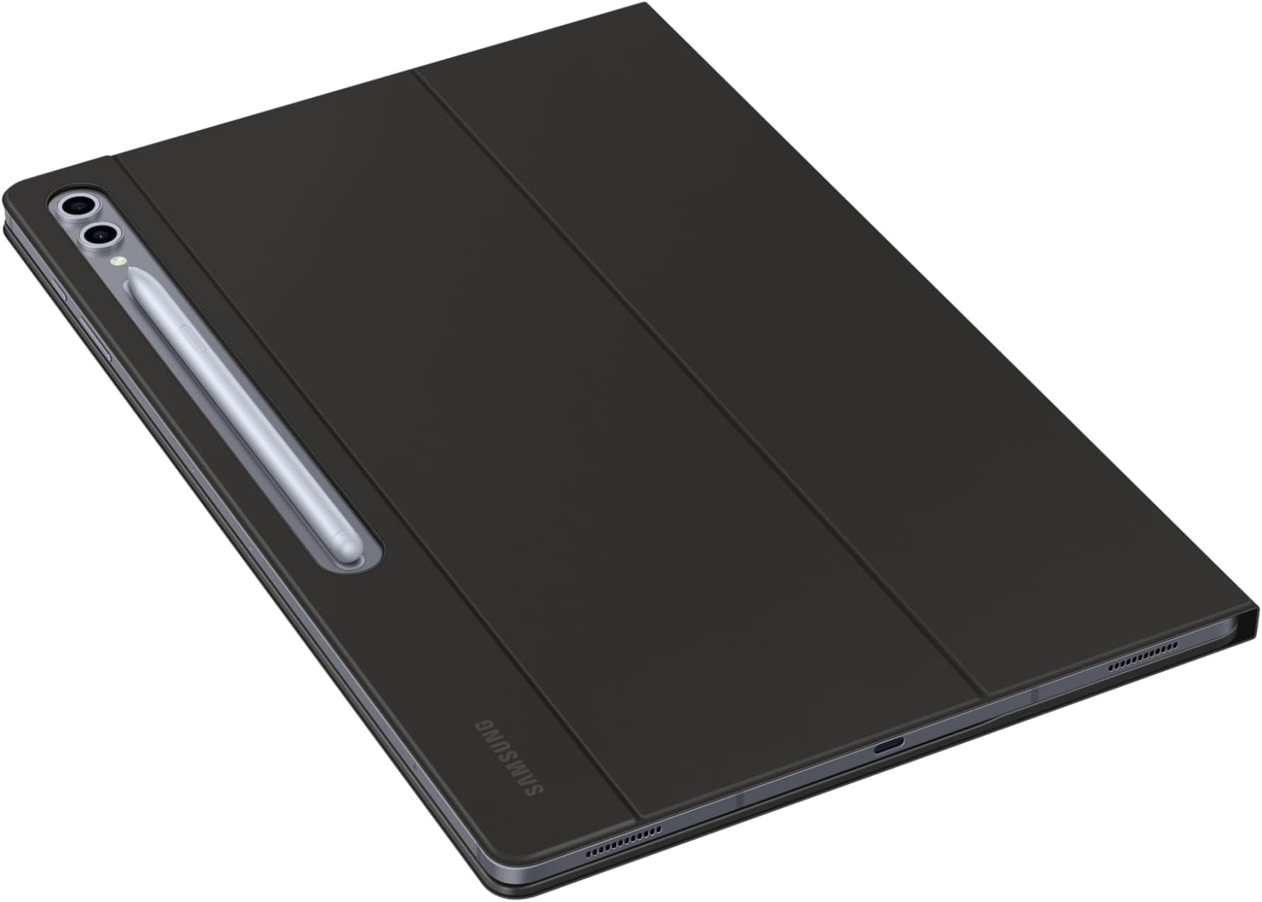 Samsung Book Cover Keyboard Slim EF-DX920 for Galaxy Tab S10 Ultra | Tab S9 Ultra with QWERTY Keyboard and AI Button, One Piece Tablet Case, Slim Design, S Pen Compartment, Black
