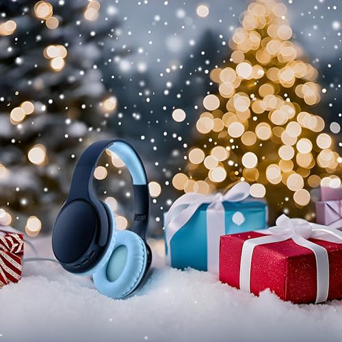 kids wireless Headphones, bluetooth teen headphones,over ear isolation headphone foldable with Built-in Mic for Cell Phones TV Tablet School network Boys Girls (e6 blue) 3 51bs0WuXHyL