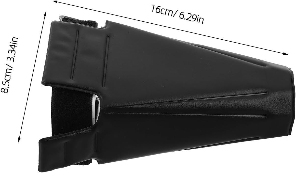 Photography Flash Diffuser Hood - External Speedlight Flashlight Cover - Cone Softbox for Flash with Hooks and Loop Fastener Design - Accessory for Portrait Photography