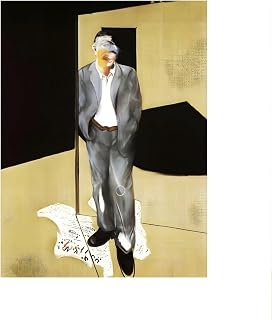 HHGAQ YBMAH Famous Francis Bacon Poster Abstract Exhibition Wall Art Francis Bacon Canvas Painting And Prints Nordic Home Decor Picture 40x60cmx1 No Frame