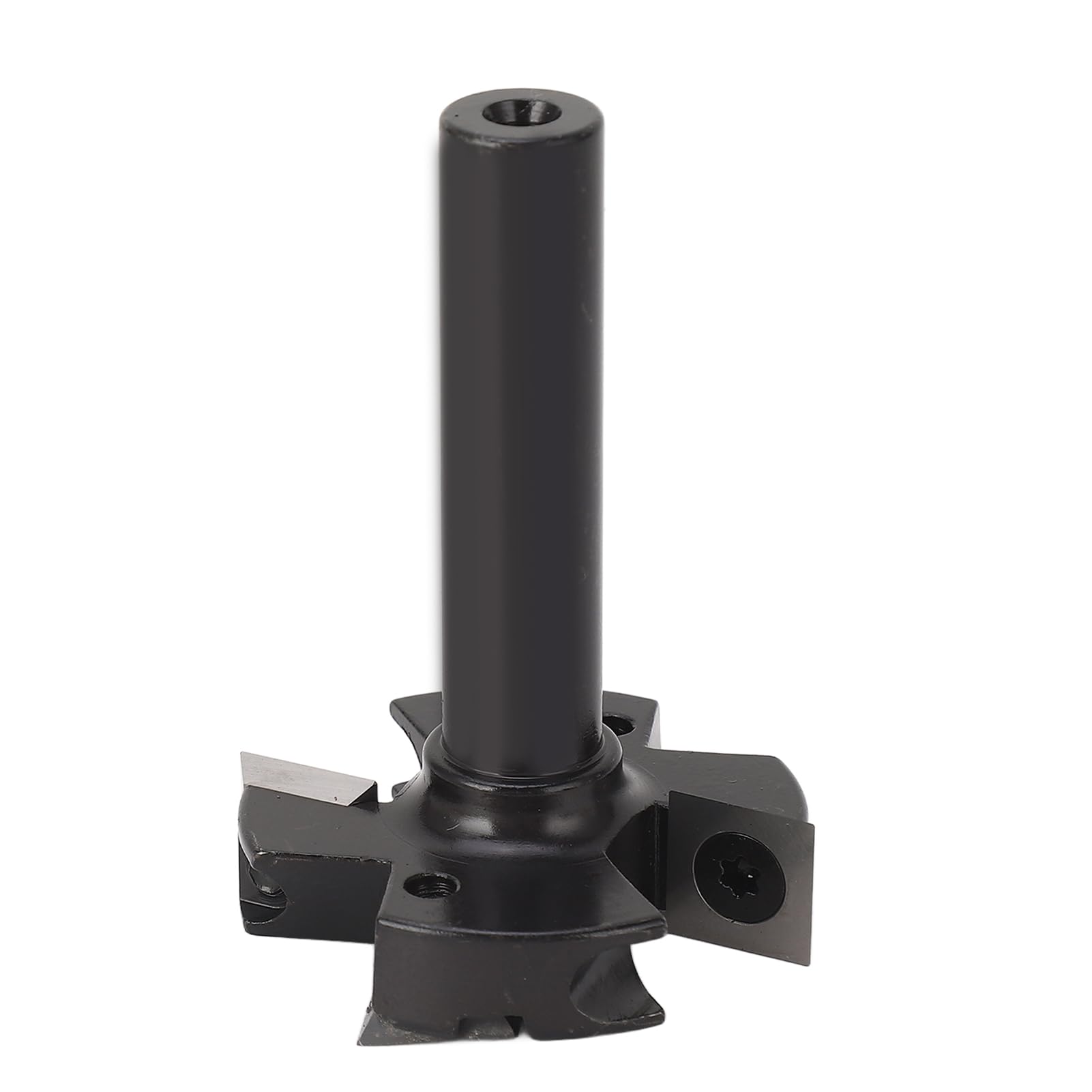 Generic Spoilboard Frez do Napawania Trwały 4-ostrzowy Frez do Strugania dla Stolarzy 12mm Trzonek Wkładka z Węglika Spiekanego Frezarki Stołowej CNC