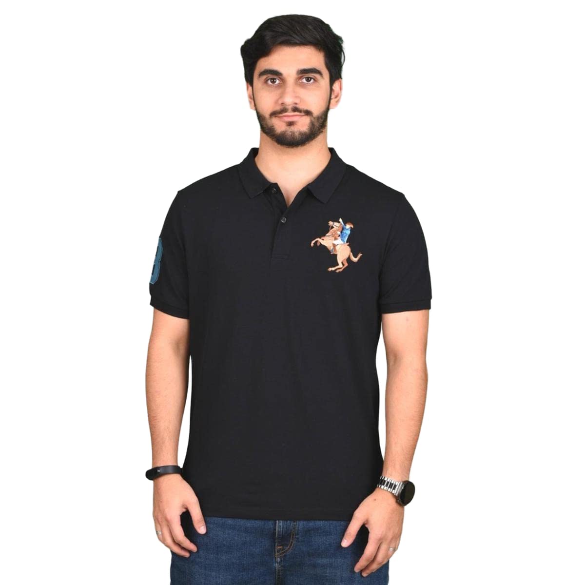 GiordanoMen's 3D Napoleon Polo