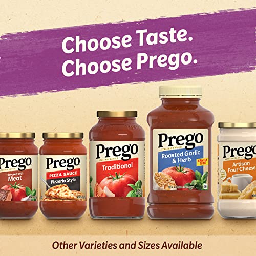 Image of Prego Alfredo Sauce with Roasted Garlic, 22 oz Jar