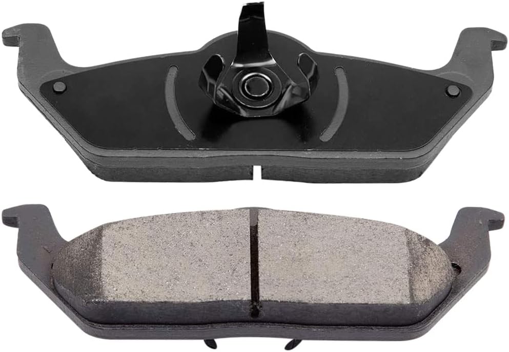 D1012 Rear Disc Brake Pads Compatible with 2004-2011 Ford F150, 2006-2008 Lincoln Mark LT Ceramic Brake Pads 4Pcs