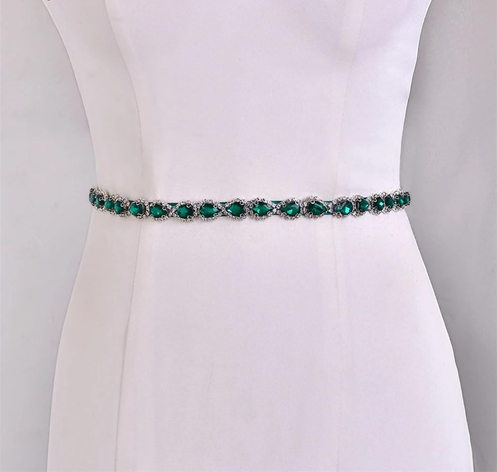 Cinturón de diamantes de imitación para mujer, falda diaria, accesorios de cintura, cinturón de boda, fiesta, cena